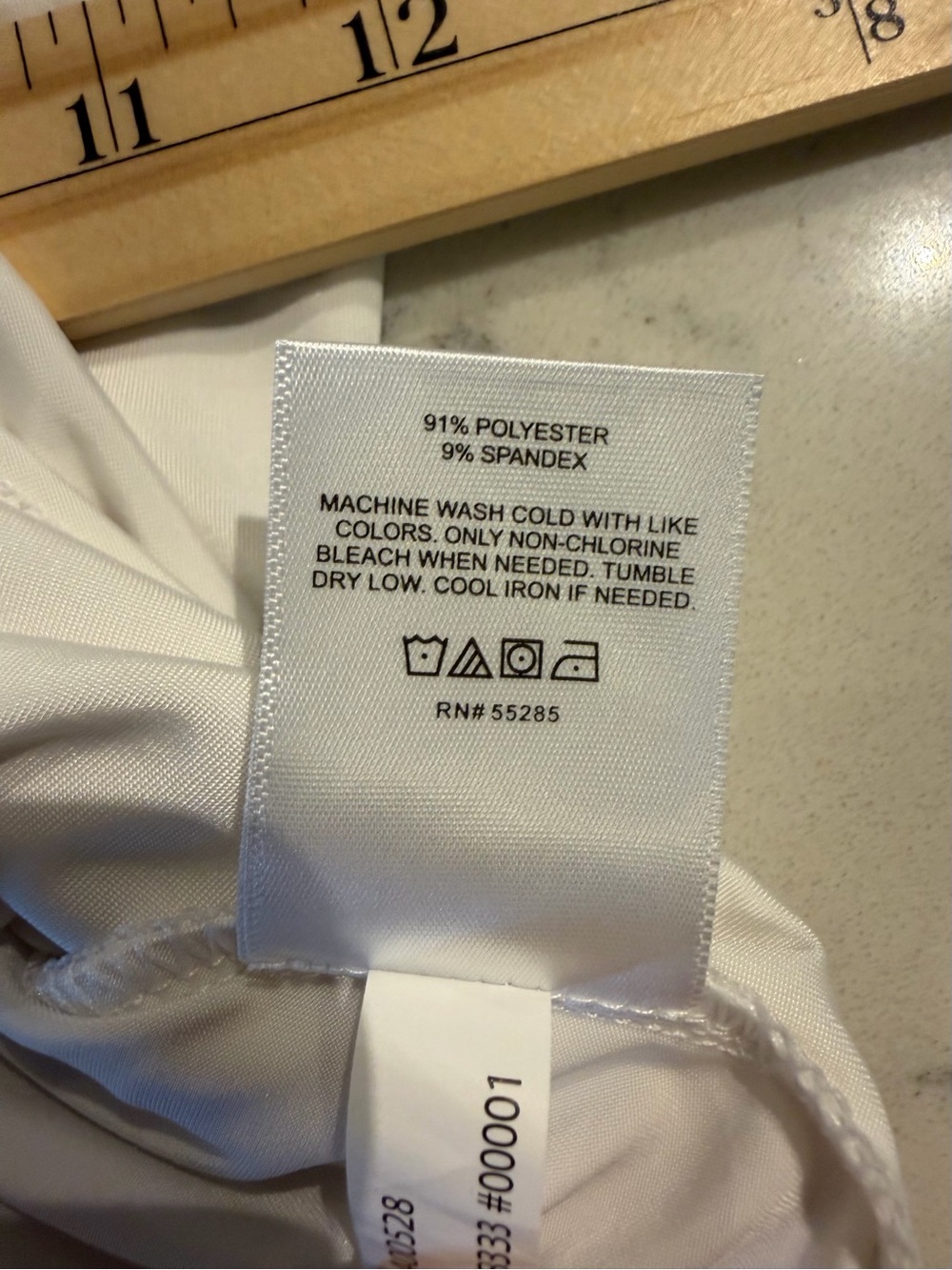Express V-Neck Sleeveless Women's Sleeveless Shirt White - XS - Picture 4 of 5